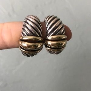 David Yurman Cable Earrings